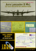 1 Man Army 32DET042 Avro Lancaster B Mk I (Border Model) 1/32